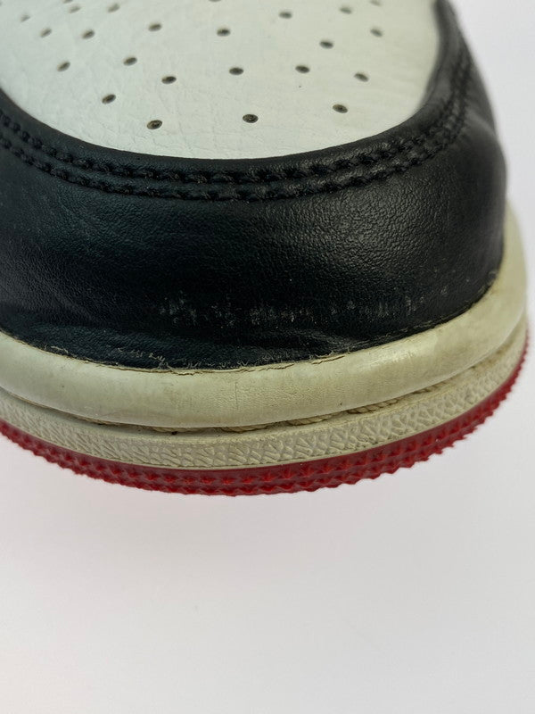 【現状渡し品】【メンズ】 NIKE ナイキ 554724-122 AIR JORDAN 1 MID GYM RED 靴 シューズ スニーカー 160-250610-AS-11-min サイズ：27.5cm カラー：ホワイト/ブラック/レッド 万代Net店