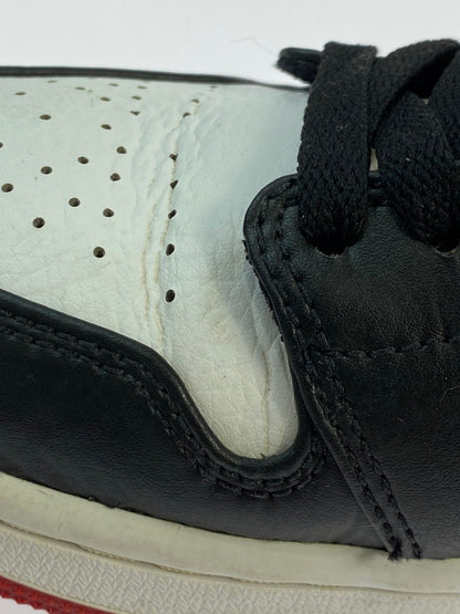 【現状渡し品】【メンズ】 NIKE ナイキ 554724-122 AIR JORDAN 1 MID GYM RED 靴 シューズ スニーカー 160-250610-AS-11-min サイズ：27.5cm カラー：ホワイト/ブラック/レッド 万代Net店