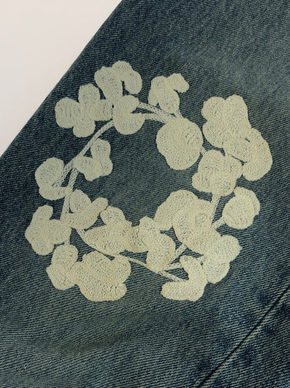 【中古品】【メンズ】 DENIM TEARS デニムティアーズ × LEVI'S リーバイス 501 COTTON WREATH JEANS 501 コットンリースジーンズ 153-251028-rt-10-tag サイズ：W28 カラー：ライトインディゴ 万代Net店