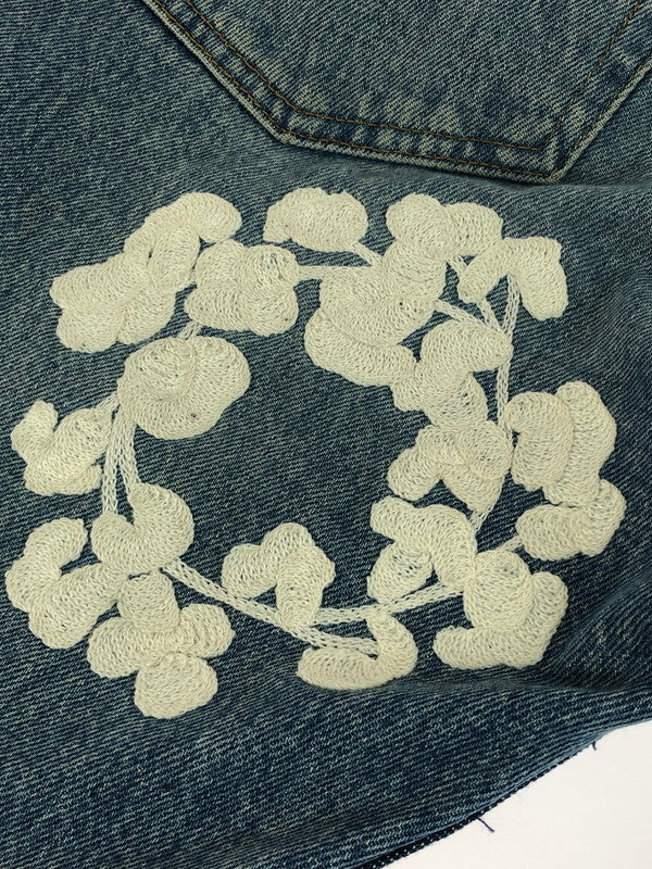 【中古品】【メンズ】 DENIM TEARS デニムティアーズ × LEVI'S リーバイス 501 COTTON WREATH JEANS 501 コットンリースジーンズ 153-251028-rt-10-tag サイズ：W28 カラー：ライトインディゴ 万代Net店