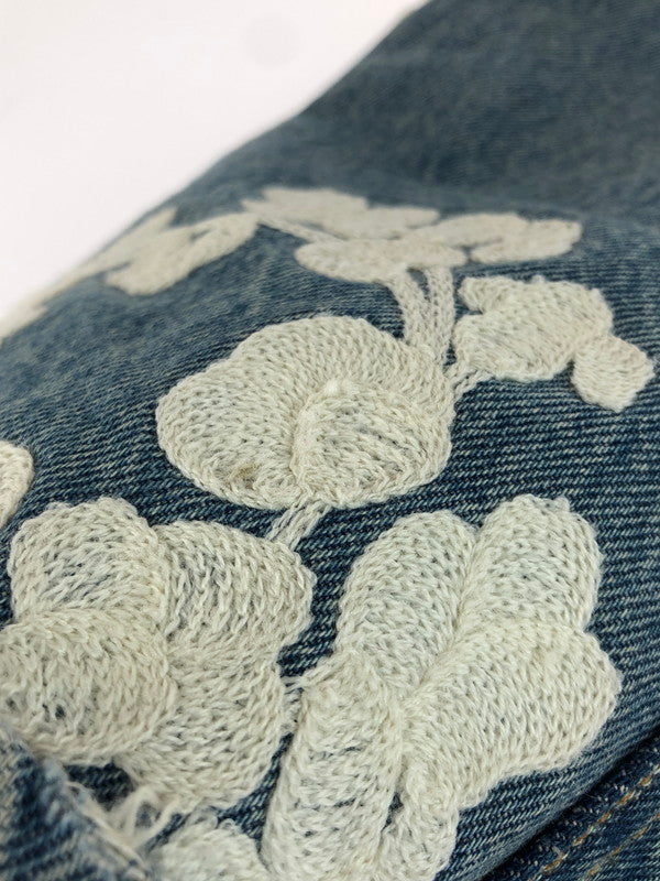 【中古品】【メンズ】 DENIM TEARS デニムティアーズ × LEVI'S リーバイス 501 COTTON WREATH JEANS 501 コットンリースジーンズ 153-251028-rt-10-tag サイズ：W28 カラー：ライトインディゴ 万代Net店