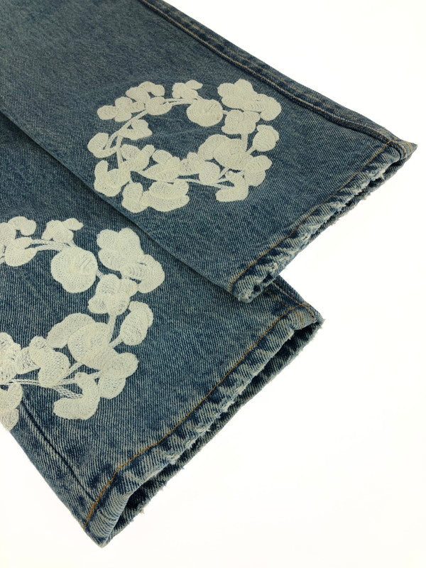 【中古品】【メンズ】 DENIM TEARS デニムティアーズ × LEVI'S リーバイス 501 COTTON WREATH JEANS 501 コットンリースジーンズ 153-251028-rt-10-tag サイズ：W28 カラー：ライトインディゴ 万代Net店