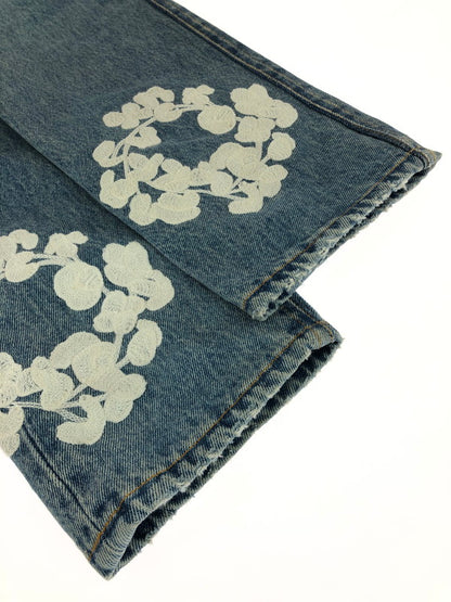 【中古品】【メンズ】 DENIM TEARS デニムティアーズ × LEVI'S リーバイス 501 COTTON WREATH JEANS 501 コットンリースジーンズ 153-251028-rt-10-tag サイズ：W28 カラー：ライトインディゴ 万代Net店