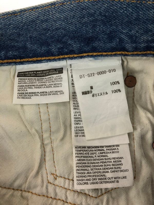 【中古品】【メンズ】 DENIM TEARS デニムティアーズ × LEVI'S リーバイス 501 COTTON WREATH JEANS 501 コットンリースジーンズ 153-251028-rt-10-tag サイズ：W28 カラー：ライトインディゴ 万代Net店