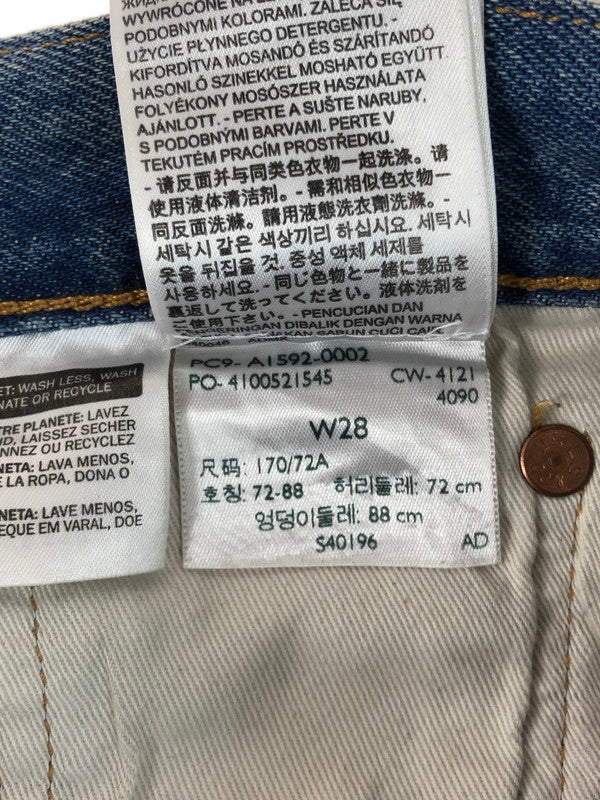 【中古品】【メンズ】 DENIM TEARS デニムティアーズ × LEVI'S リーバイス 501 COTTON WREATH JEANS 501 コットンリースジーンズ 153-251028-rt-10-tag サイズ：W28 カラー：ライトインディゴ 万代Net店