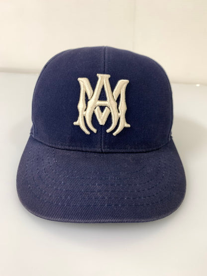 【中古品】【メンズ】 AMIRI アミリ 23SS MA FLEXFIT CAP キャップ 帽子 185-250625-AS-2-min サイズ：S カラー：ネイビー 万代Net店
