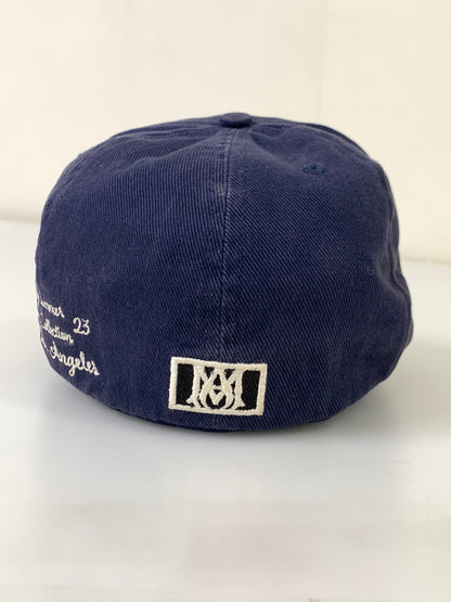【中古品】【メンズ】 AMIRI アミリ 23SS MA FLEXFIT CAP キャップ 帽子 185-250625-AS-2-min サイズ：S カラー：ネイビー 万代Net店