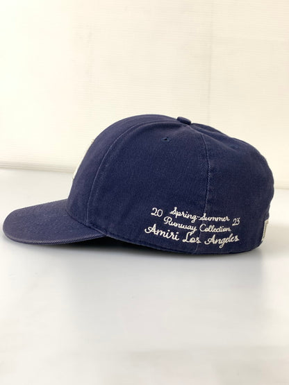 【中古品】【メンズ】 AMIRI アミリ 23SS MA FLEXFIT CAP キャップ 帽子 185-250625-AS-2-min サイズ：S カラー：ネイビー 万代Net店