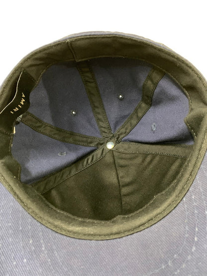 【中古品】【メンズ】 AMIRI アミリ 23SS MA FLEXFIT CAP キャップ 帽子 185-250625-AS-2-min サイズ：S カラー：ネイビー 万代Net店