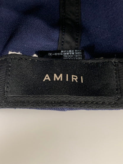 【中古品】【メンズ】 AMIRI アミリ 23SS MA FLEXFIT CAP キャップ 帽子 185-250625-AS-2-min サイズ：S カラー：ネイビー 万代Net店