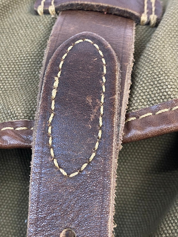 【中古品】【メンズ】 RALPH LAUREN ラルフローレン 90S 2WAY SHOULDER BAG ショルダーバッグ カバン 188-250625-AS-28-min カラー：グリーン/ブラウン 万代Net店