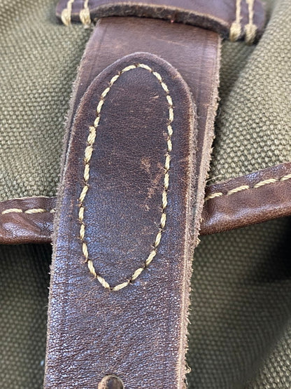 【中古品】【メンズ】 RALPH LAUREN ラルフローレン 90S 2WAY SHOULDER BAG ショルダーバッグ カバン 188-250625-AS-28-min カラー：グリーン/ブラウン 万代Net店