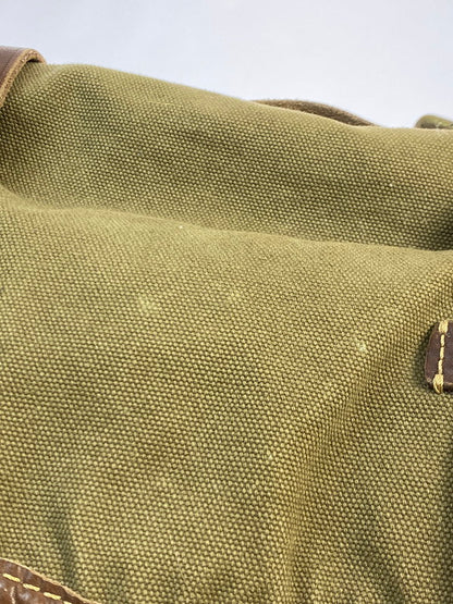 【中古品】【メンズ】 RALPH LAUREN ラルフローレン 90S 2WAY SHOULDER BAG ショルダーバッグ カバン 188-250625-AS-28-min カラー：グリーン/ブラウン 万代Net店