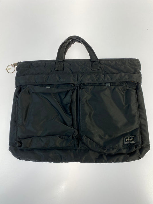 【中古品】【メンズ】 PORTER ポーター TANKER BRIEF CASE タンカー ブリーフ ケース カバン 188-250613-jt-13-min カラー：ブラック 万代Net店