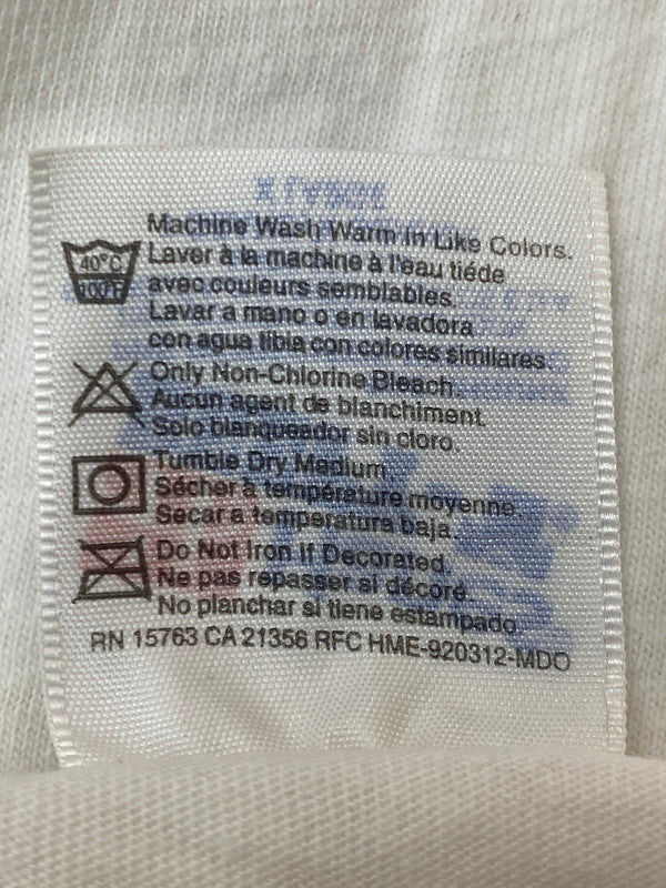 【中古品】【メンズ】 HANES ヘインズ 90S NOBODY KNOWS I'M ELVIS PRINT TEE Tシャツ トップス 146-250710-ks-38-min サイズ：XL カラー：ホワイト 万代Net店