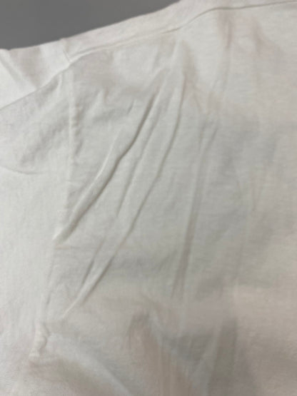 【中古品】【メンズ】 HANES ヘインズ 90S NOBODY KNOWS I'M ELVIS PRINT TEE Tシャツ トップス 146-250710-ks-38-min サイズ：XL カラー：ホワイト 万代Net店