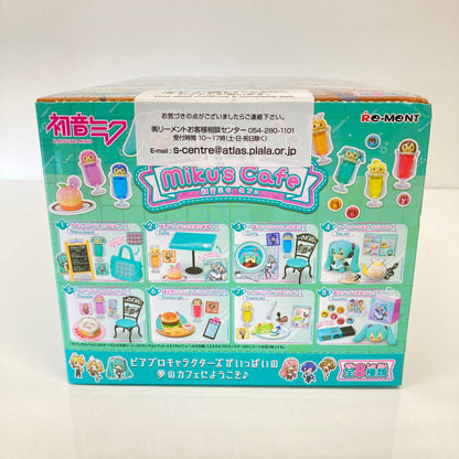 【中古美品】 リーメント 初音ミクシリーズ Miku’s Cafe ミニチュア おもちゃ 054-260809-SH-25-hon 万代Net店