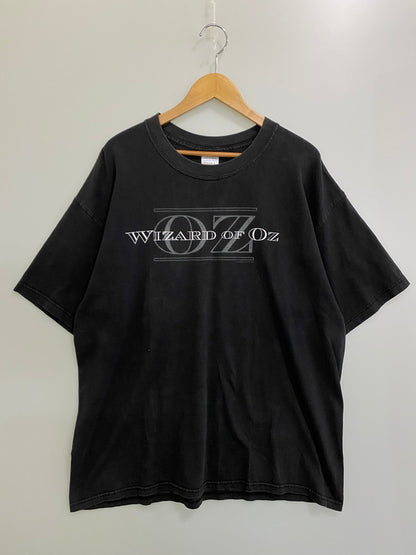 【中古品】【メンズ】 WIZARD OF OZ 00's MUSICAL TEE ウィザード オブ オズ ミュージカルTシャツ 半袖Tシャツ トップス 146-250613-yn-27-min サイズ：XL カラー：ブラック 万代Net店