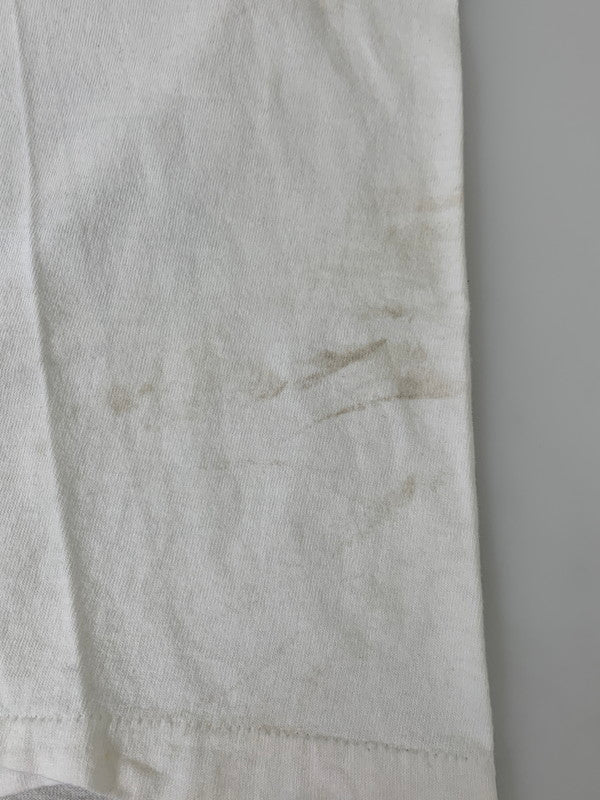 【中古品】【メンズ】 ANNA MARIA ISLAND 80S PICTURE PRINT SHIRT アンナマリアアイランド 80年代 ピクチャー プリント Tシャツ トップス 146-250616-jt-11-min サイズ：XL カラー：ホワイト 万代Net店