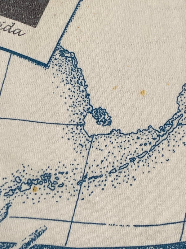 【中古品】【メンズ】 ANNA MARIA ISLAND 80S PICTURE PRINT SHIRT アンナマリアアイランド 80年代 ピクチャー プリント Tシャツ トップス 146-250616-jt-11-min サイズ：XL カラー：ホワイト 万代Net店