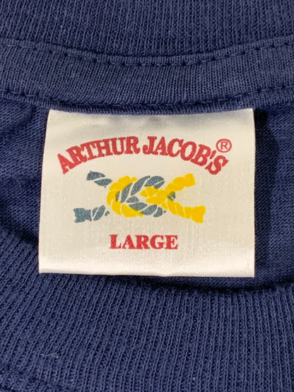 【中古品】【メンズ】 WILLIAM BOUGUEREAU FIRST KISS ART TEE ウィリアムアドルフブグロー ファーストキス アートTシャツ トップス 146-250616-jt-10-min サイズ：L カラー：ネイビー 万代Net店