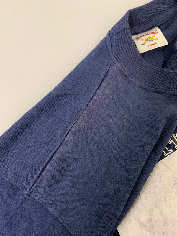 【中古品】【メンズ】 WILLIAM BOUGUEREAU FIRST KISS ART TEE ウィリアムアドルフブグロー ファーストキス アートTシャツ トップス 146-250616-jt-10-min サイズ：L カラー：ネイビー 万代Net店