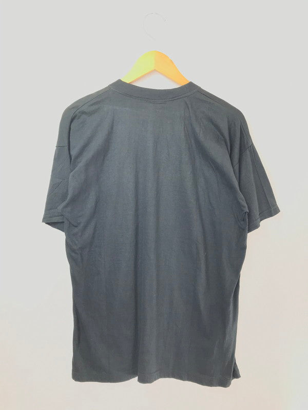 【中古品】【メンズ】 WILLIAM BOUGUEREAU ウィリアム アドルフ ブグロー FIRST KISS ART S/S TEE ファースト キス アート Tシャツ 半袖Tシャツ アートプリント トップス 146-260511-ty-03-tagh サイズ：L カラー：ブラック 万代Net店