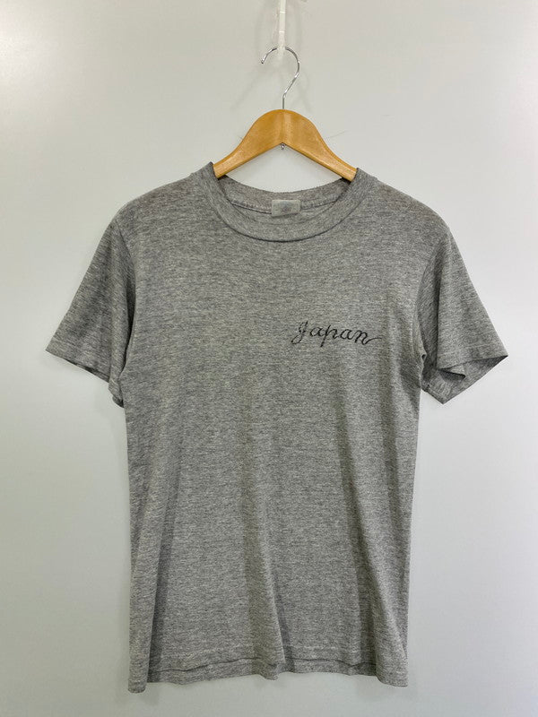 【現状渡し品】【メンズ】 VINTAGE 80-90S JAPAN MAP SOUVENIR TEE ショートスリーブ 146-250617-AS-33-min サイズ：S カラー：グレー 万代Net店