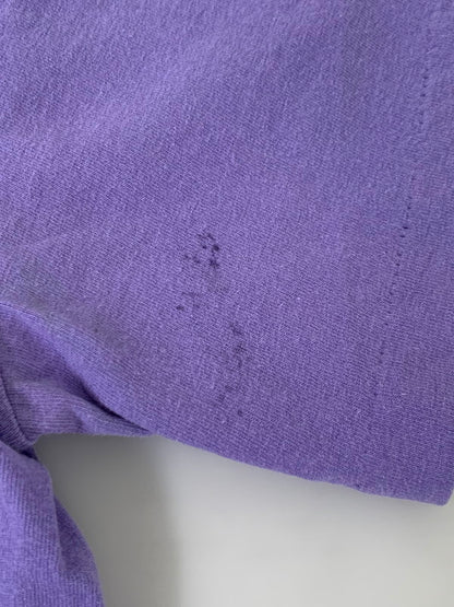 【中古品】【メンズ】 LOONEY TUNES ルーニー・テューンズ 90S NOT IN THIS LIFE TIME TEE 90年代 プリントTシャツ トップス 146-250616-jt-14-min カラー：パープル 万代Net店