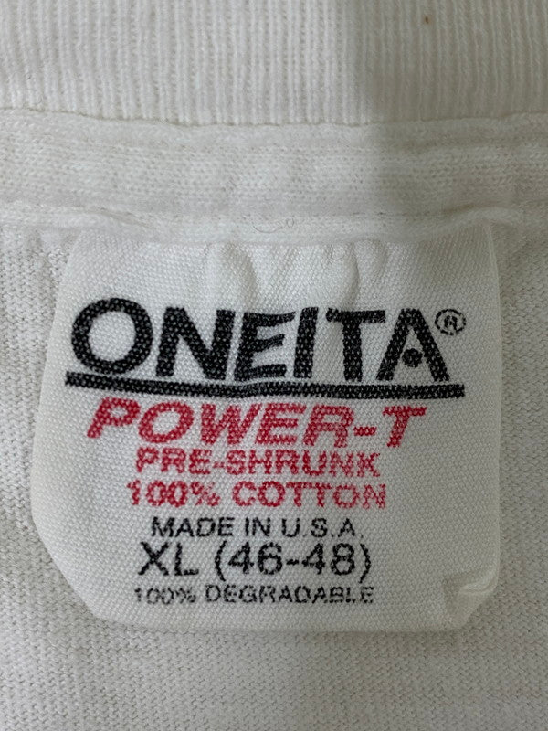 【中古品】【メンズ】 STUDIO Q 90's SUNFLOWER TEE スタジオ キュー 90年代 サンフラワー カットオフTシャツ トップス 146-250613-yn-26-min サイズ：XL カラー：ホワイト 万代Net店