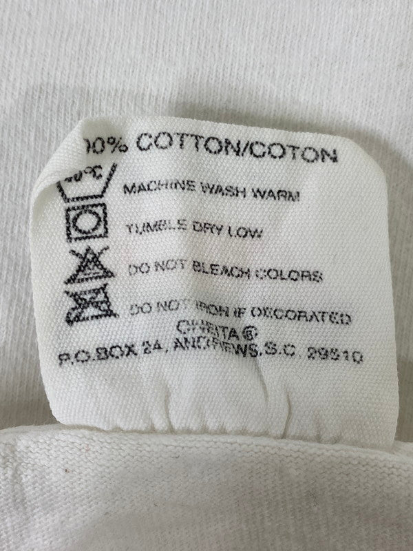 【中古品】【メンズ】 STUDIO Q 90's SUNFLOWER TEE スタジオ キュー 90年代 サンフラワー カットオフTシャツ トップス 146-250613-yn-26-min サイズ：XL カラー：ホワイト 万代Net店