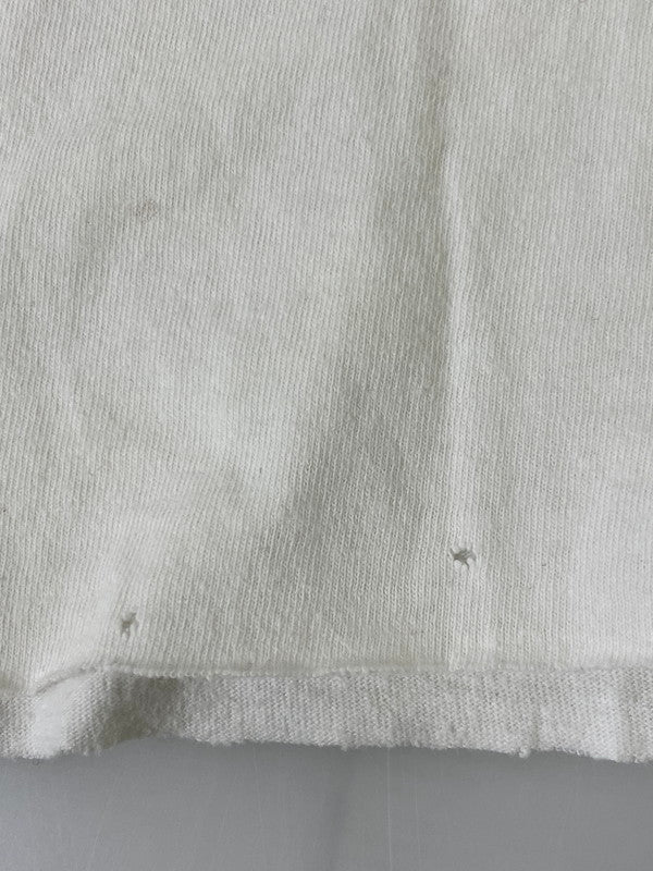 【中古品】【メンズ】 STUDIO Q 90's SUNFLOWER TEE スタジオ キュー 90年代 サンフラワー カットオフTシャツ トップス 146-250613-yn-26-min サイズ：XL カラー：ホワイト 万代Net店