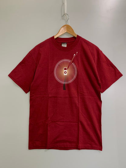【中古品】【メンズ】 HANES BEEFY-T ヘインズビーフィー APPLE STORE SENDAI アップルストア 2006 IPOD TEE ショートスリーブ 146-250611-AS-51-min サイズ：M カラー：レッド 万代Net店