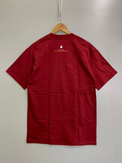 【中古品】【メンズ】 HANES BEEFY-T ヘインズビーフィー APPLE STORE SENDAI アップルストア 2006 IPOD TEE ショートスリーブ 146-250611-AS-51-min サイズ：M カラー：レッド 万代Net店