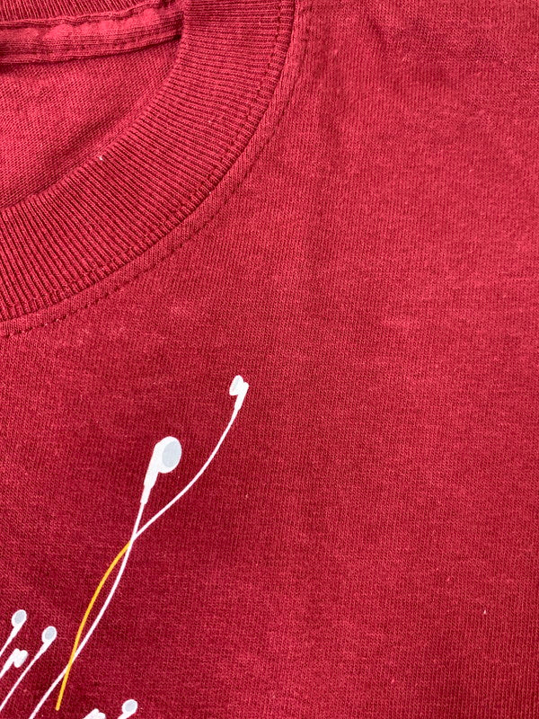【中古品】【メンズ】 HANES BEEFY-T ヘインズビーフィー APPLE STORE SENDAI アップルストア 2006 IPOD TEE ショートスリーブ 146-250611-AS-51-min サイズ：M カラー：レッド 万代Net店