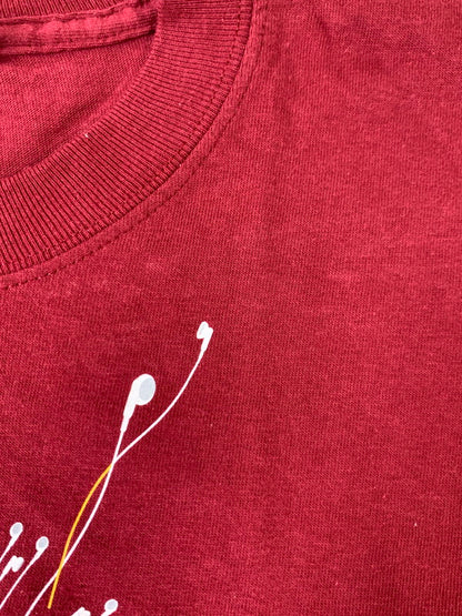 【中古品】【メンズ】 HANES BEEFY-T ヘインズビーフィー APPLE STORE SENDAI アップルストア 2006 IPOD TEE ショートスリーブ 146-250611-AS-51-min サイズ：M カラー：レッド 万代Net店