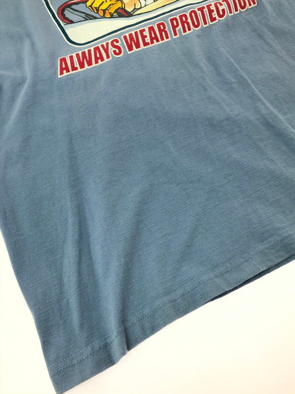 【中古品】【メンズ】 SPEED RACER スピード レーサー 00’s ALWAYS WEAR PROTECTION TEE 2000年代 オールウェイズ プロテクション Tシャツ トップス 146-260430-rt-02-tagh サイズ：L カラー：ライトブルー 万代Net店