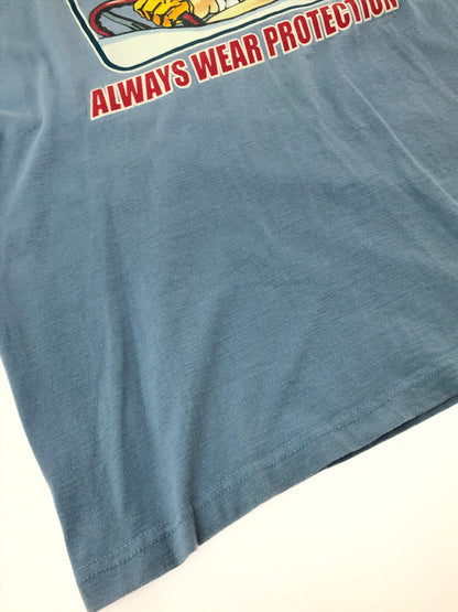 【中古品】【メンズ】 SPEED RACER スピード レーサー 00’s ALWAYS WEAR PROTECTION TEE 2000年代 オールウェイズ プロテクション Tシャツ トップス 146-260430-rt-02-tagh サイズ：L カラー：ライトブルー 万代Net店