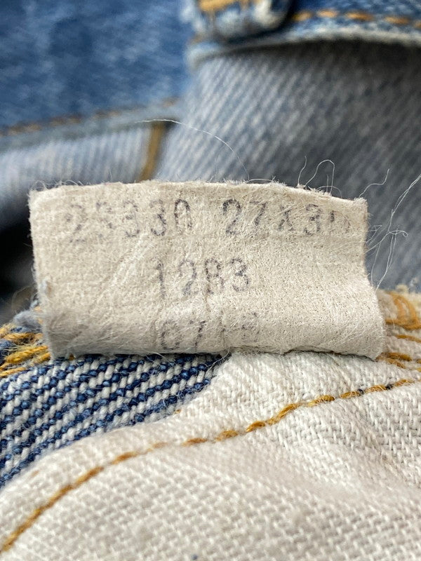 【中古品】【メンズ】 Levi's リーバイス 70S 717 DENIM PANT 70年代 717 デニム パンツ メンズ ボトムス ジーンズ ジーパン 157-250616-em-26-min サイズ：27×30 カラー：インディゴブルー 万代Net店