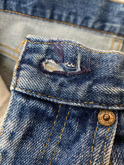 【中古品】【メンズ】 Levi's リーバイス 70S 717 DENIM PANT 70年代 717 デニム パンツ メンズ ボトムス ジーンズ ジーパン 157-250616-em-26-min サイズ：27×30 カラー：インディゴブルー 万代Net店