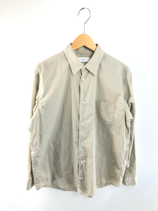 【中古品】【メンズ】 GRAPHPAPER グラフペーパー BROAD REGULAR COLLAR SHIRT GM203-50108B ボードレギュラーカラー シャツ 長袖シャツ トップス 140-251113-rt-07-tag サイズ：1 カラー：グレー系 万代Net店