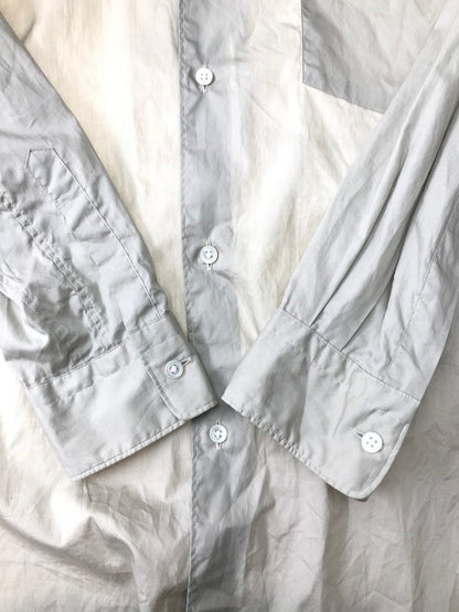 【中古品】【メンズ】 GRAPHPAPER グラフペーパー BROAD REGULAR COLLAR SHIRT GM203-50108B ボードレギュラーカラー シャツ 長袖シャツ トップス 140-251113-rt-07-tag サイズ：1 カラー：グレー系 万代Net店