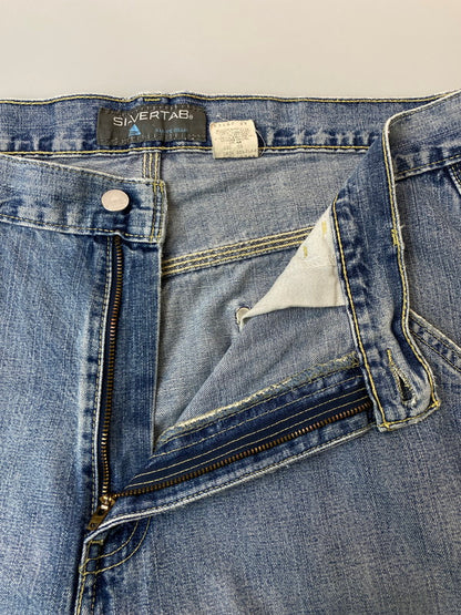 【現状渡し品】【メンズ】 Levi's リーバイス 4657-0766 SILVER TAB DENIM PANT デニムパンツ ボトムス 157-250617-AS-25-min サイズ：34×34 カラー：ライトインディゴ 万代Net店