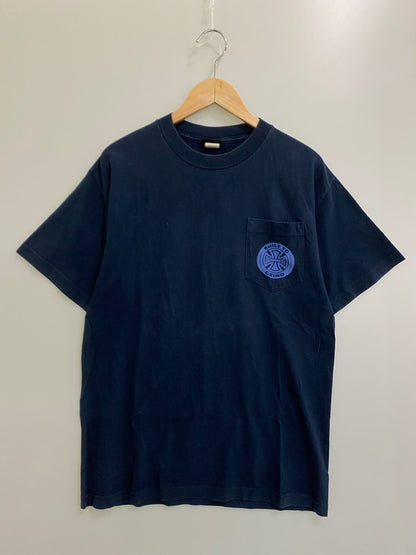 【中古品】【メンズ】 INDEPENDENT インディペンデント 00's POCKET TEE ポケットTシャツ 半袖Tシャツ トップス 146-250613-yn-18-min サイズ：M カラー：ネイビー 万代Net店