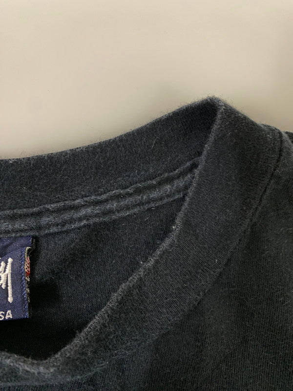 【中古品】【メンズ】 OLD STUSSY 90's TRUE PRODUCT TEE オールドステューシー 90年代 ショートスリーブTシャツ 半袖Tシャツ トップス 146-250613-yn-20-min サイズ：L カラー：ブラック 万代Net店