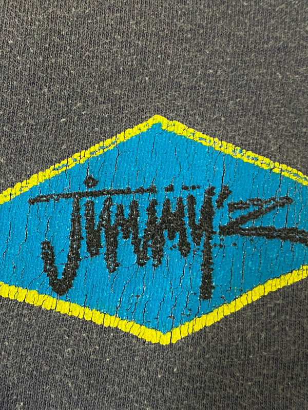 【現状渡し品】【メンズ】 JIMMY'Z 90's HIBISCUS BACK LOGO PRINT TEE ジミーズ ハイビスカス バックロゴ プリントTシャツ 半袖Tシャツ トップス 146-250613-yn-19-min カラー：パープル 万代Net店