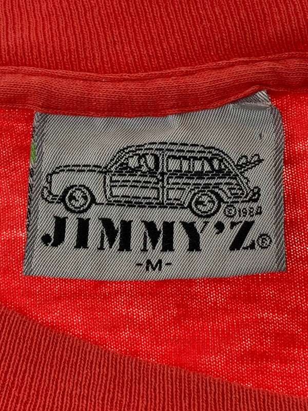 【現状渡し品】【メンズ】 JIMMY'Z ジミーズ 80S FLY TEE ショートスリーブ 146-250615-AS-12-min サイズ：M カラー：レッド系 万代Net店