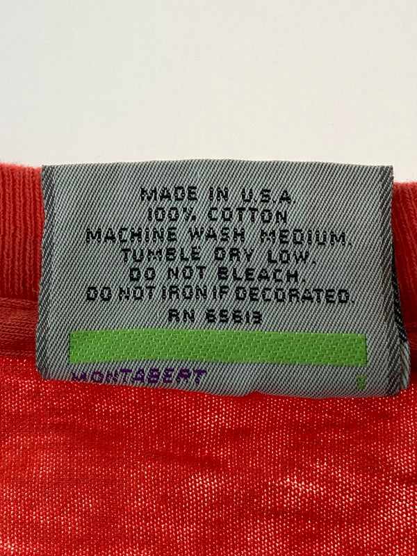 【現状渡し品】【メンズ】 JIMMY'Z ジミーズ 80S FLY TEE ショートスリーブ 146-250615-AS-12-min サイズ：M カラー：レッド系 万代Net店