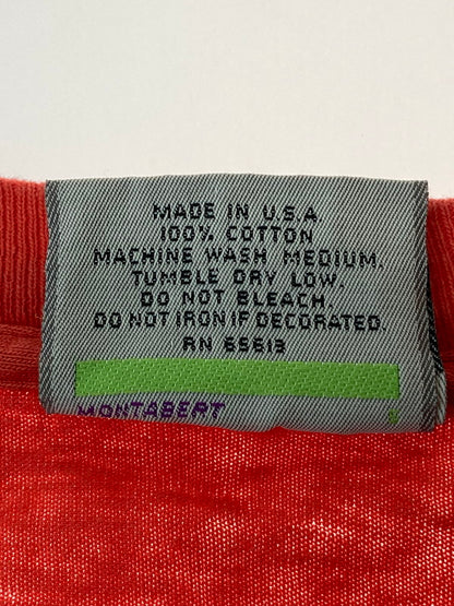 【現状渡し品】【メンズ】 JIMMY'Z ジミーズ 80S FLY TEE ショートスリーブ 146-250615-AS-12-min サイズ：M カラー：レッド系 万代Net店