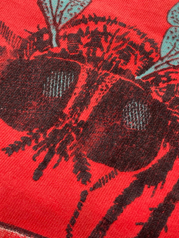 【現状渡し品】【メンズ】 JIMMY'Z ジミーズ 80S FLY TEE ショートスリーブ 146-250615-AS-12-min サイズ：M カラー：レッド系 万代Net店